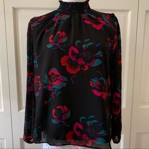 NWOT Jcrew Floral Blouse